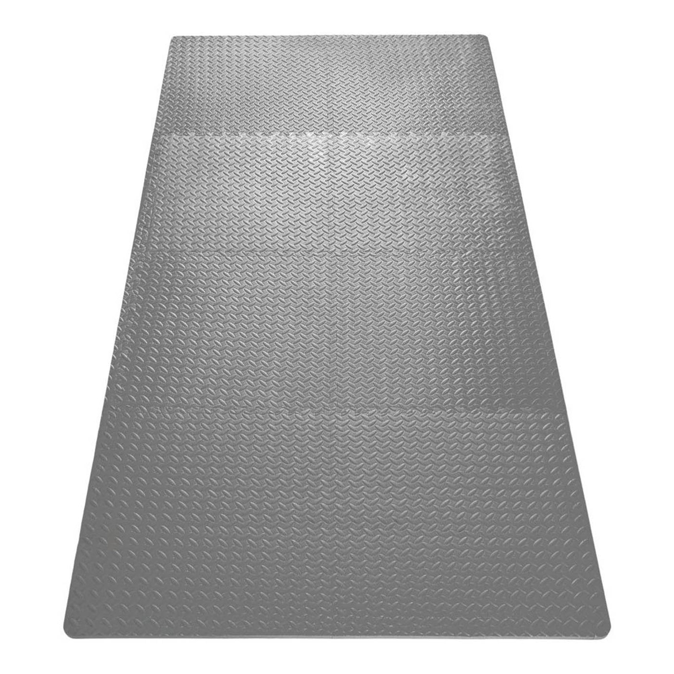 Floor Tile Interlocking Grey 2.88m² Foam Garage Flooring T20mm Pack Of 8 - Image 5