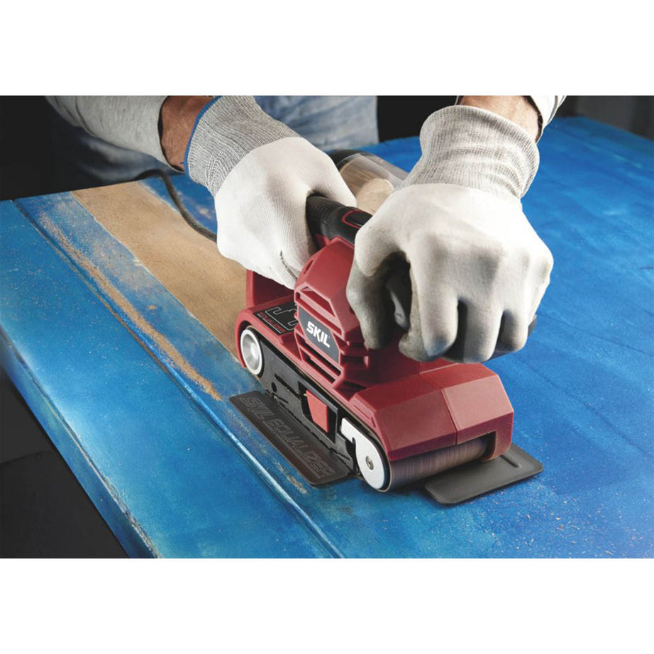 Skil Belt Sander Electric SR1U7615AB 3" Powerful Wood Working Tool Compact 710W - Image 4