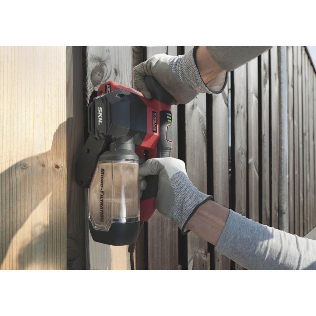 Skil Belt Sander Electric SR1U7615AB 3" Powerful Wood Working Tool Compact 710W - Image 5