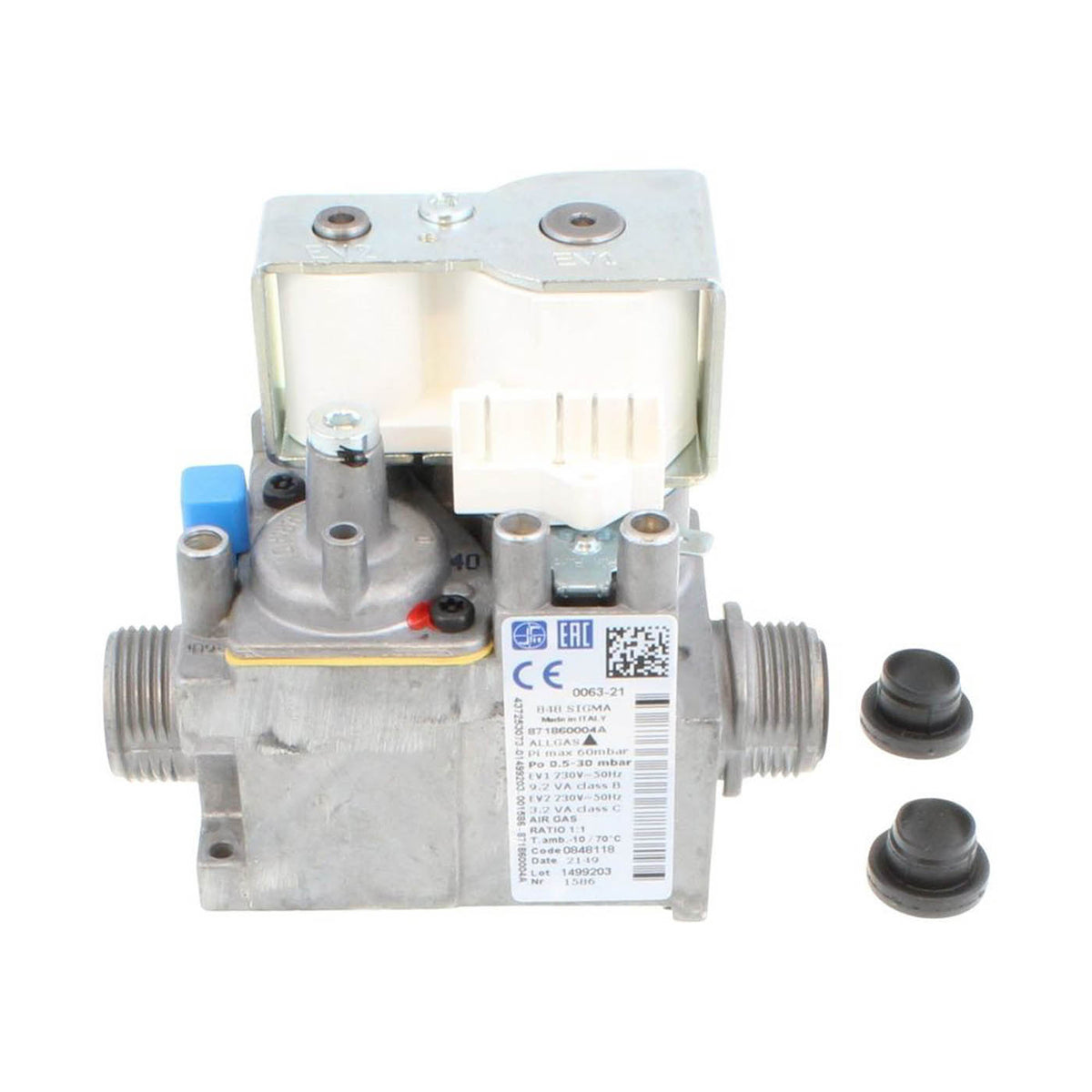 Worcester Bosch Gas Valve 848 Sigma ROHS Compliant 871860004A0 Boiler Spares - Image 1