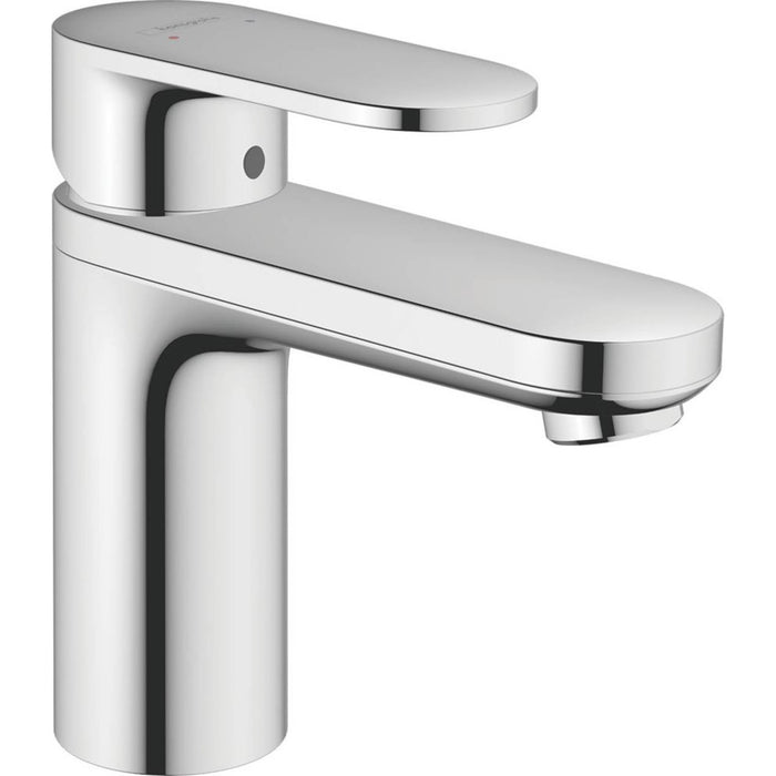 Hansgrohe Basin Mixer Tap Single Lever Pop-Up Waste Chrome Modern Deck-Mounted - Image 2