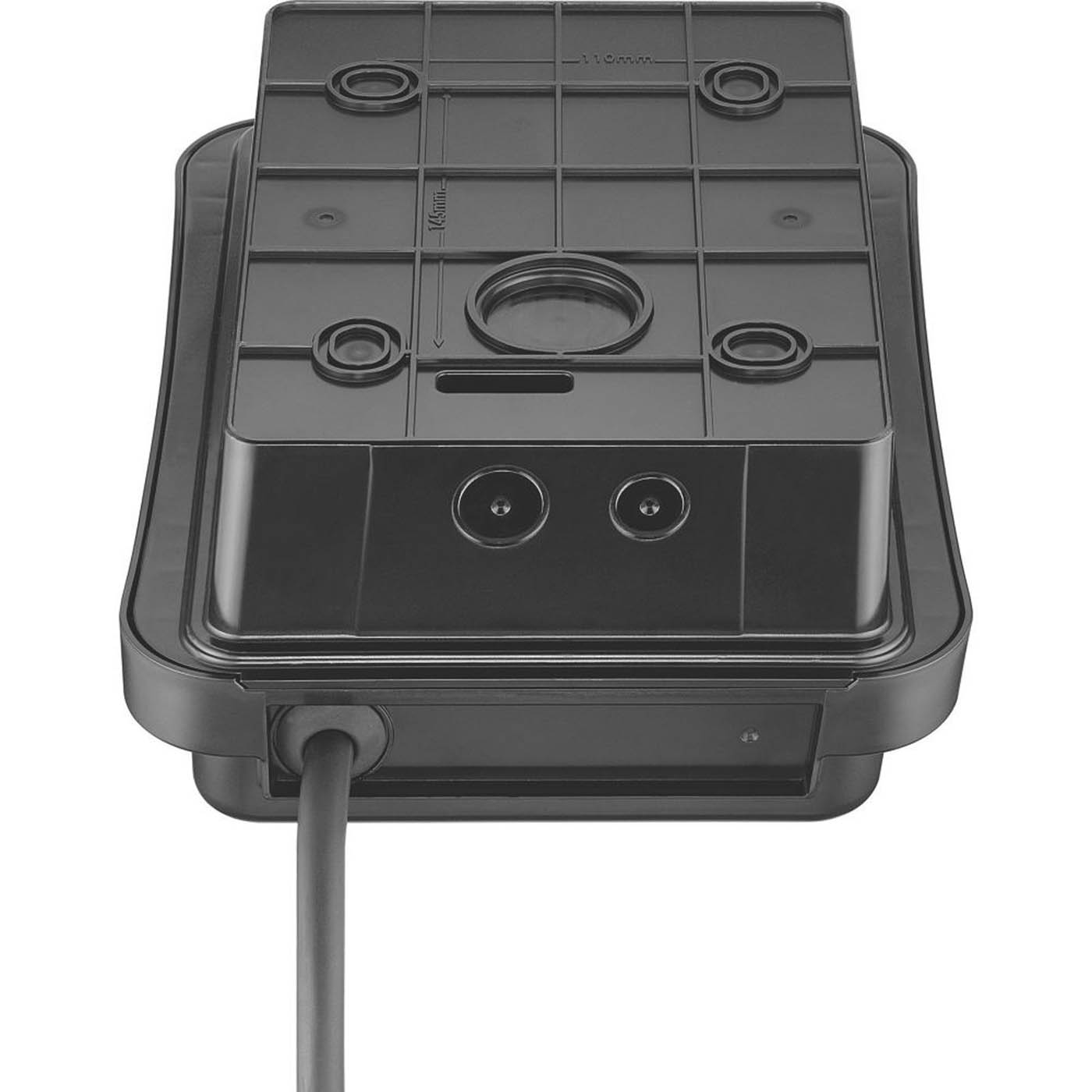 Masterplug  1 Port 7.4kW  Mode 3 Type 2 Plug Tethered Smart EV Charger with 5m Cable Black - Image 3