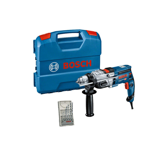 Bosch Impact Drill Electric GSB20-2 Compact 7 Drill Bit Set Powerful 850W - Image 1