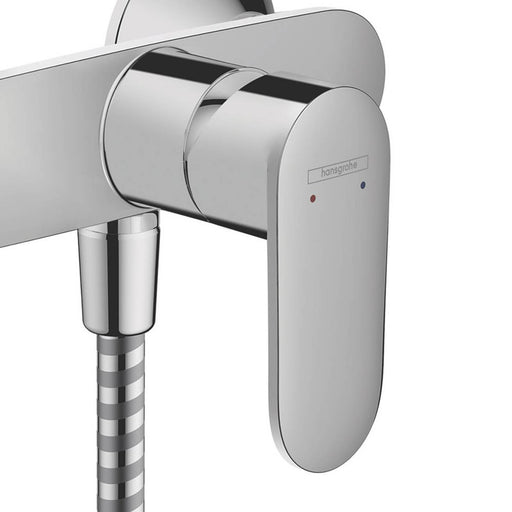 Hansgrohe Shower Mixer Valve Tap Dual Flow Lever Exposed Chrome Bathroom Modern - Image 1