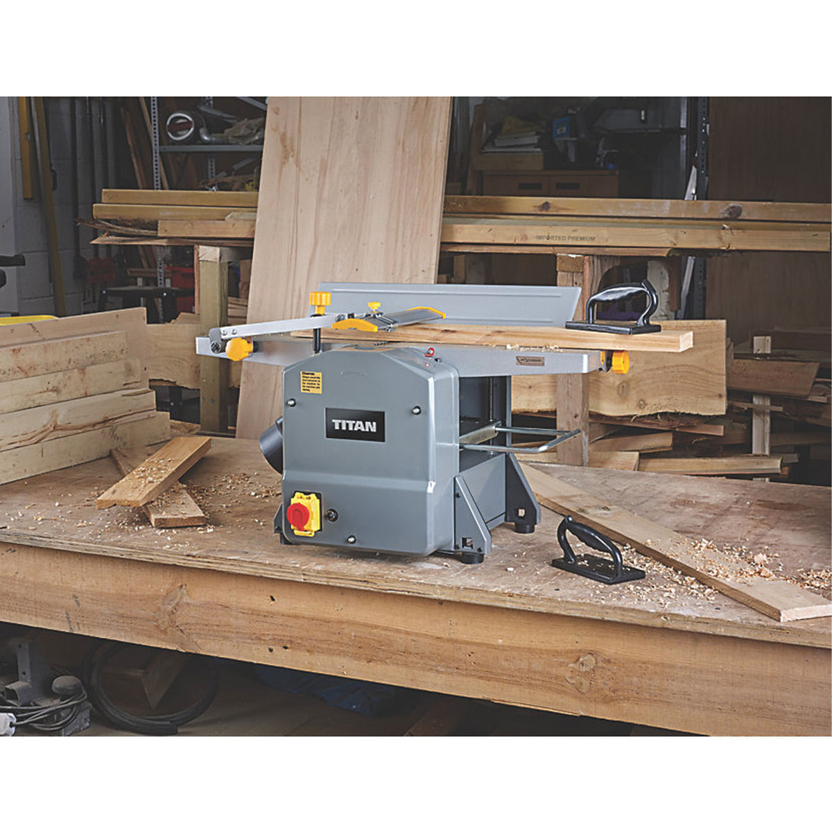 Titan Electric Planer Thicknesser TTB579PLN 204mm 230V - Image 8