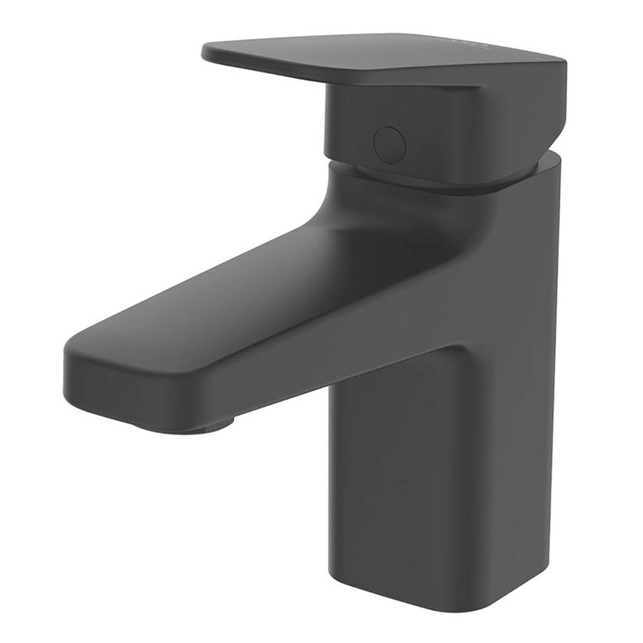Ideal Standard Ceraplan Silk Black 146mm Cloakroom Lever Mono Basin Mixer Tap - Image 1