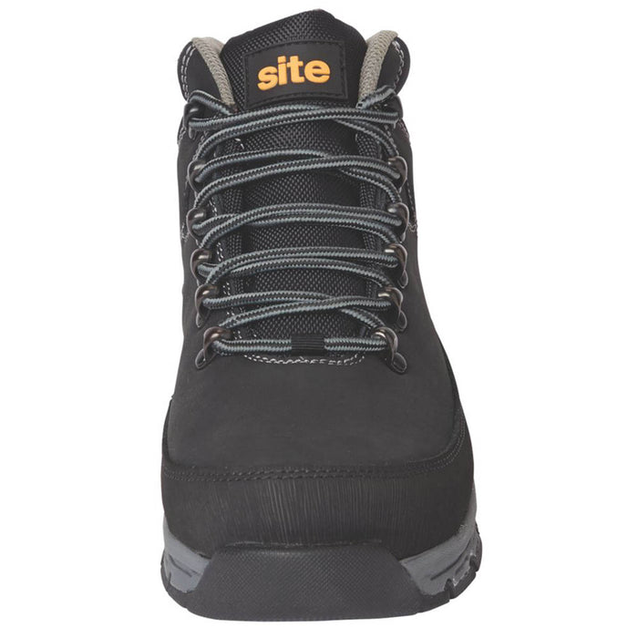 Site Safety Boots Steel Toe Cap Black Standard Fit Comfortable Size 7 - Image 3