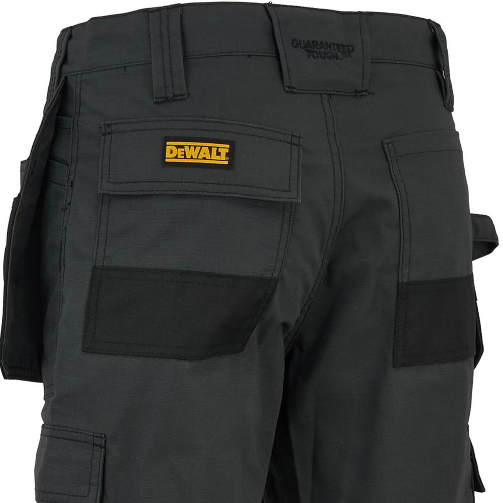 DeWalt Work Shorts Mens Cheverley Grey Stretch Breathable Multi Pockets 38W - Image 6