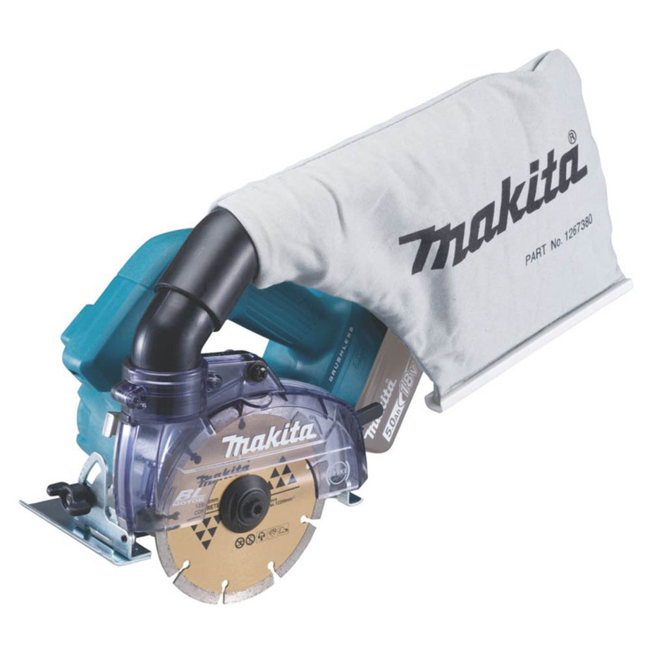 Makita Disc Cutter Cordless 18V Li-Ion DCC500Z Brushless Compact Body Only - Image 1