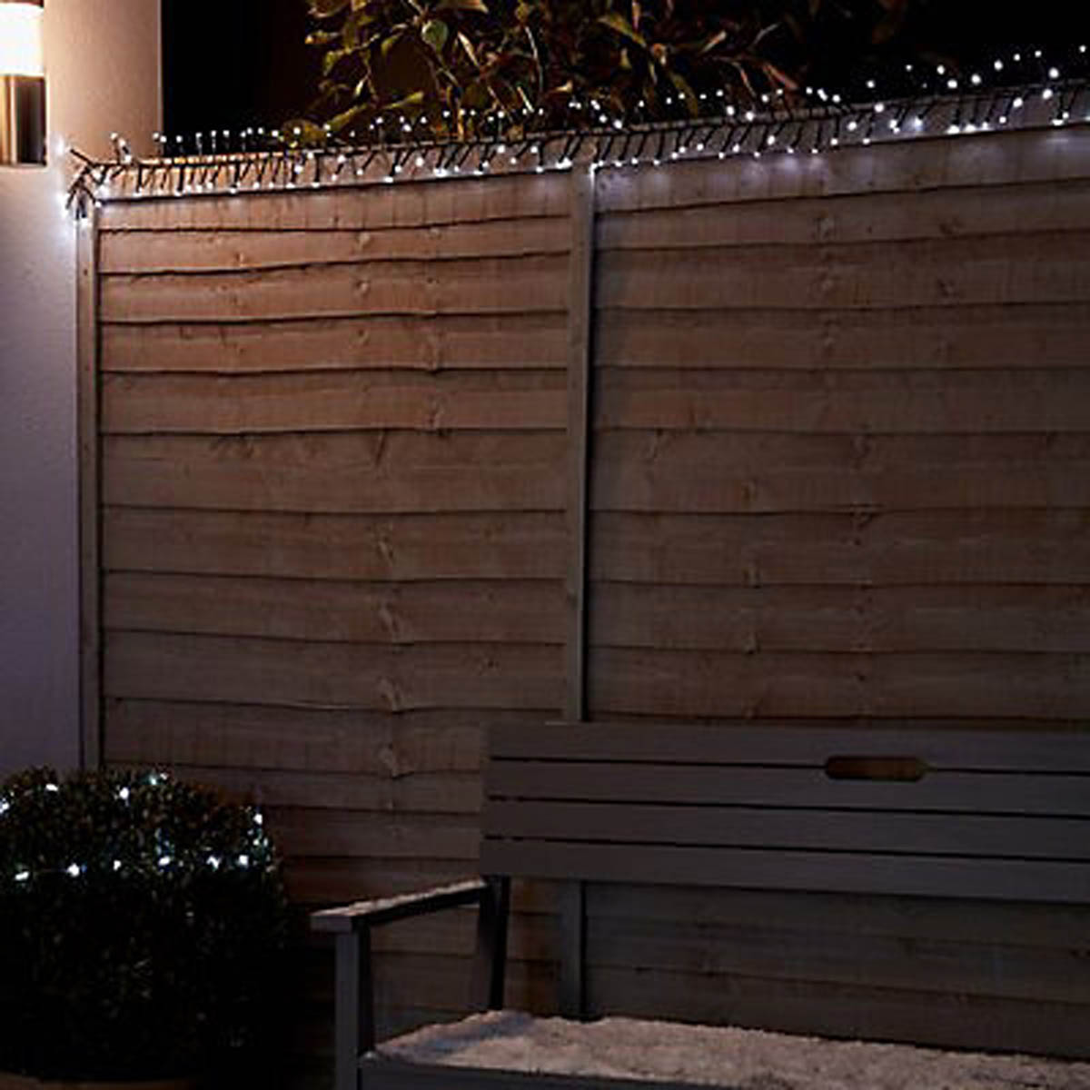 LED Christmas String Lights 2000 Ice White Cluster Timer Indoor Outdoor Home - Image 3