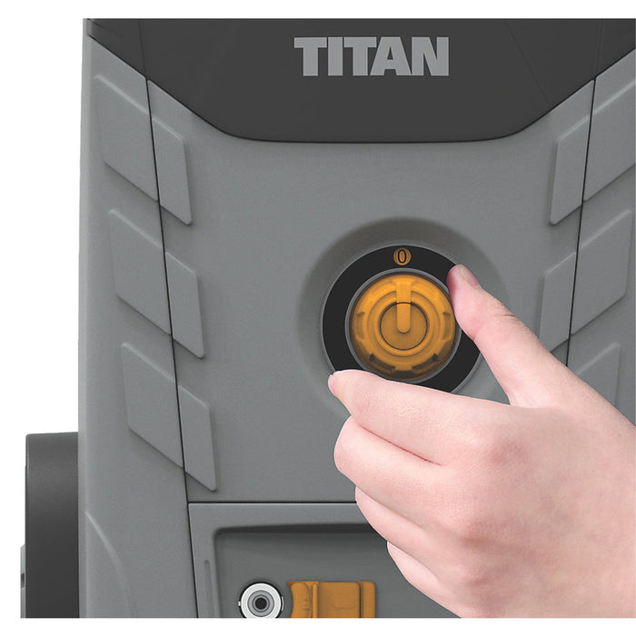 Titan High Pressure Washer Jet Electric Garden Patio Car Wash Cleaner Compact - Image 4