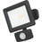 Luceco Essence Outdoor LED Floodlight with Ball Joint With PIR Sensor Black 10W 1000lm - Image 1