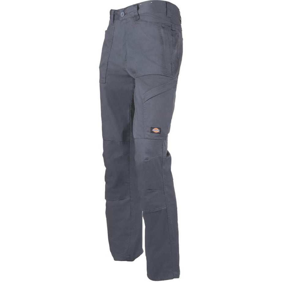 Dickies Mens Trousers Grey 6 Pockets Stretch Durable Comfortable 34" W 34" L - Image 1