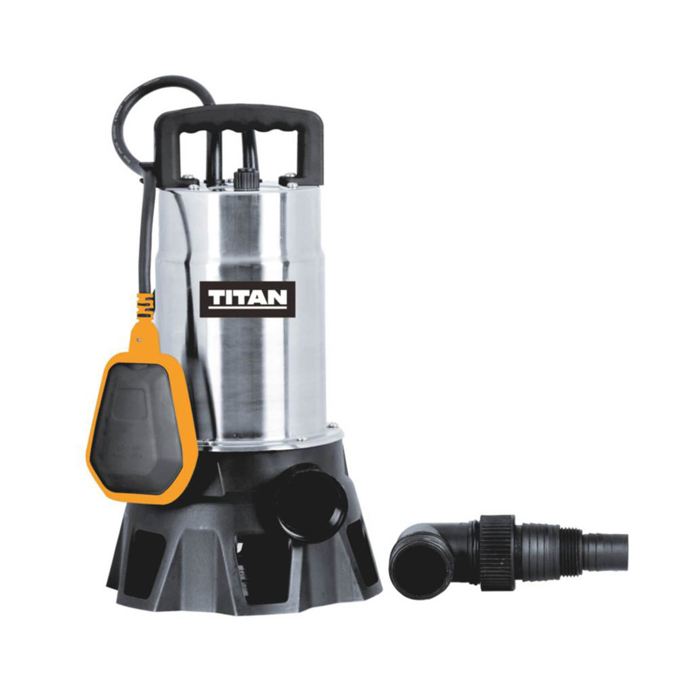 Titan Dirty Water Pump Electric Submersible 1000W Portable Push-Fit 308Ltr - Image 2