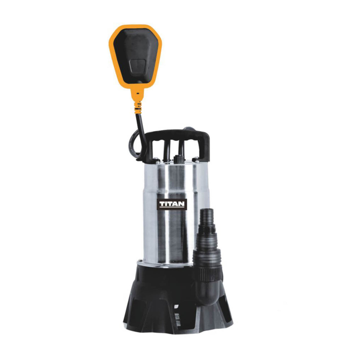 Titan Dirty Water Pump Electric Submersible 1000W Portable Push-Fit 308Ltr - Image 3