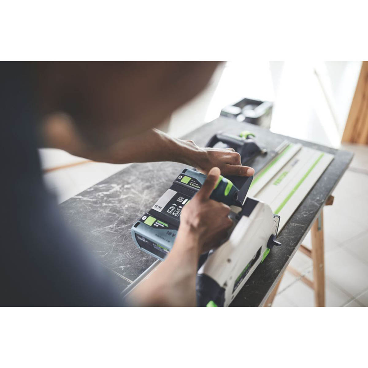 Festool Plunge Saw Cordless TSC55 Batteries 2x5.0Ah Cordless 5.0 Kebi-Plus/XL - Image 6