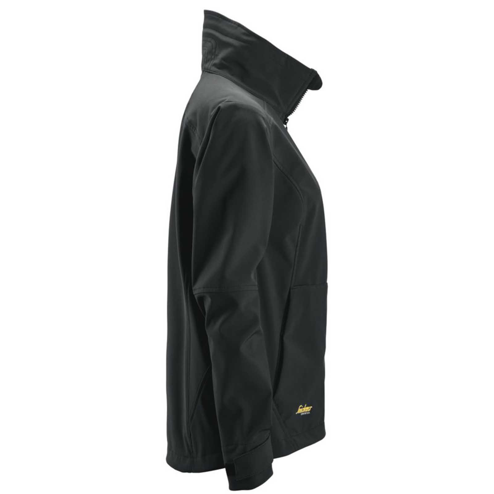 Snickers 1247 Womens Softshell Jacket Black Size 16-18 - Image 3