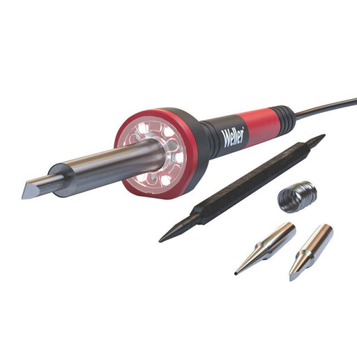 Weller Soldering Iron Kit Electric LED Electrolytic Copper Flat Pointed Tip - Image 1