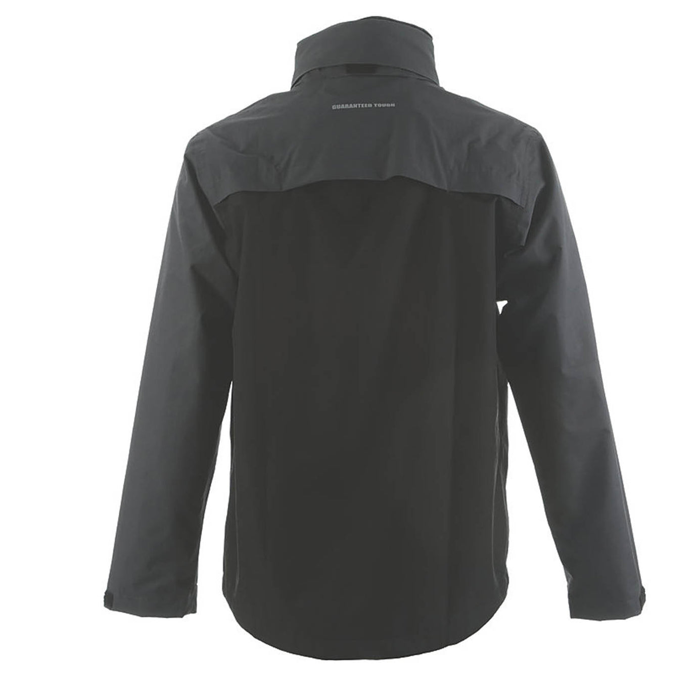 DeWalt Jacket Mens Black Grey Waterproof Concealed Hood 42-44" Chest Large - Image 3