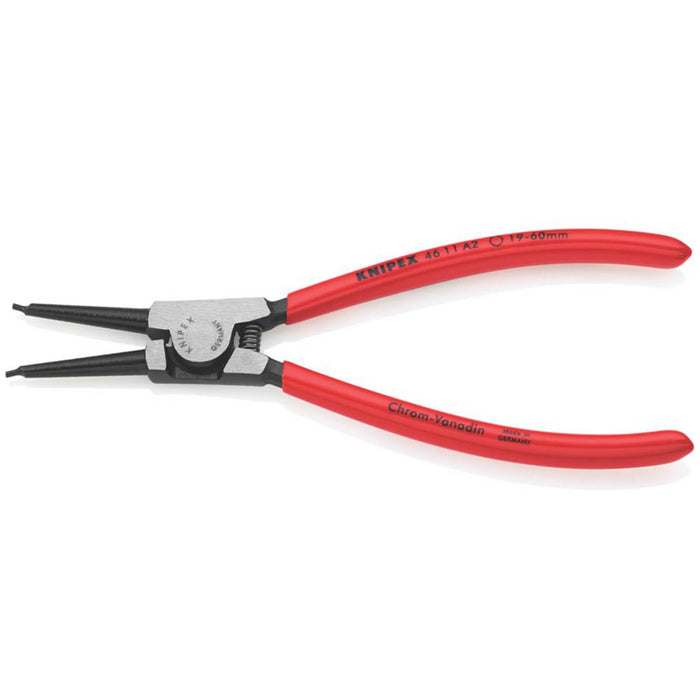 Knipex Pliers External Circlip Chrome Vanadium Steel Slim Non-Slip Tips 180mm - Image 4