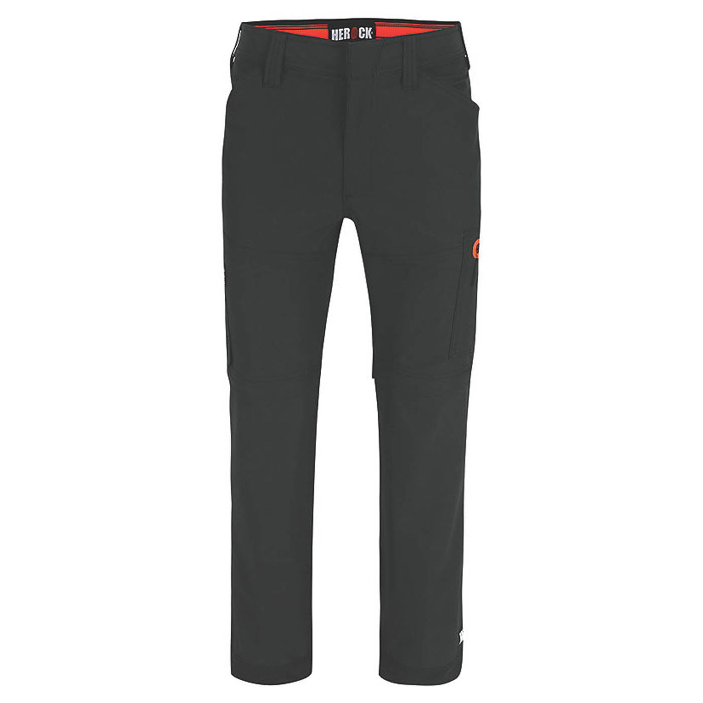 Herock Mens Trousers 5 Pockets Black Zip Off Leg Breathable 30" W 32" L - Image 1