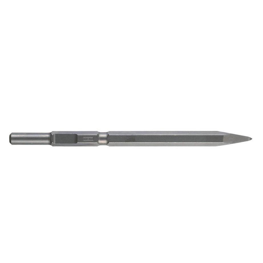 Milwaukee SDS Plus Chisel Straight Flat Durable 21mm Hex Shank 25mm x 460mm - Image 1