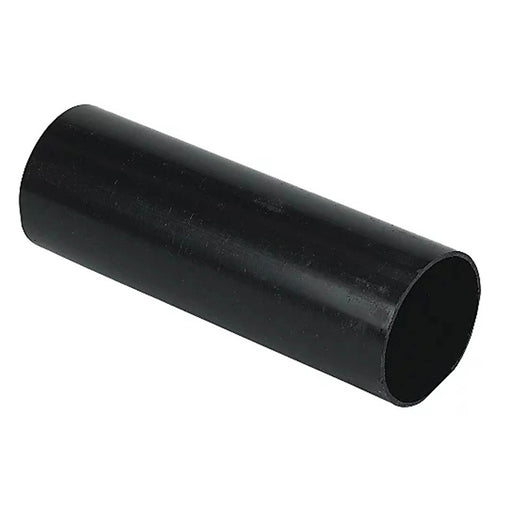 Guttering Down Pipe Round Black PVCu 68mm x 2.5M Plain-End Pack Of 6 - Image 1