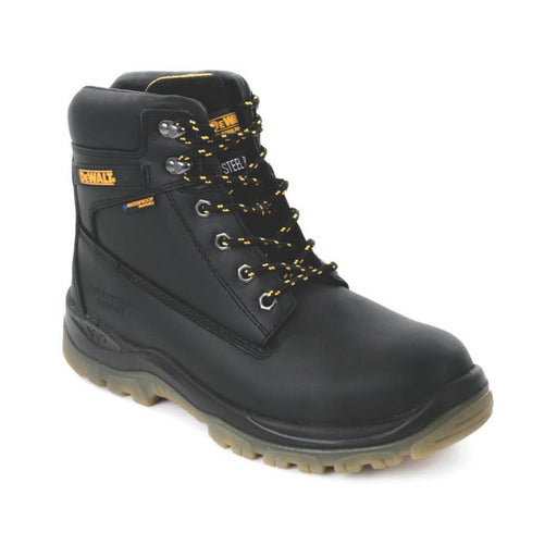 DeWalt Titanium Size 8  Black Waterproof Steel Toe Cap Safety Boots - Image 1