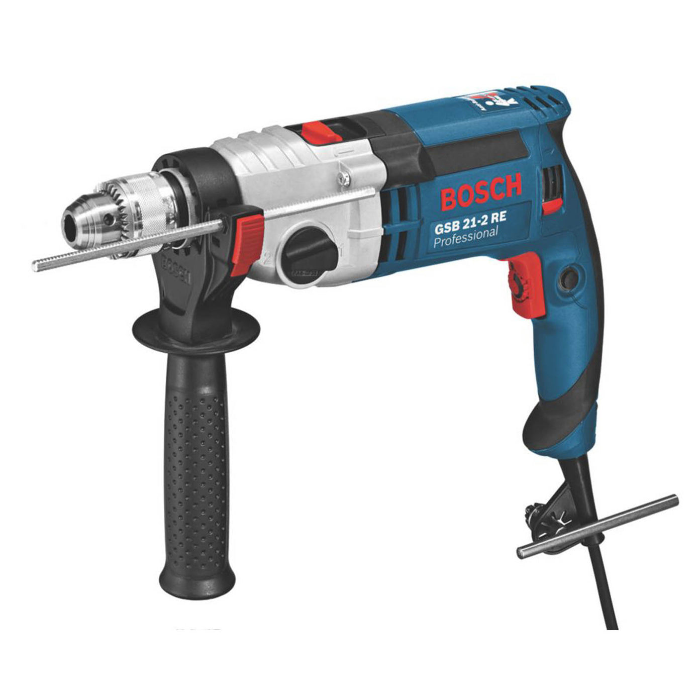 Bosch Impact Drill Electric 110V GSB21-2 Soft Grip Heavy Duty Powerful 1100W - Image 1