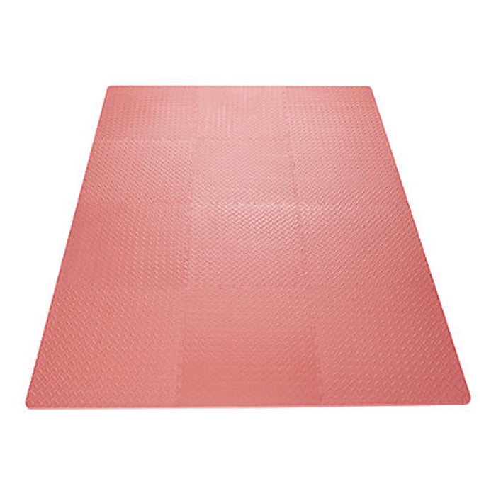 Interlocking Floor Foam Tiles Mats Red Impact-Resistant Non Slip 10mm 12 Pack - Image 5