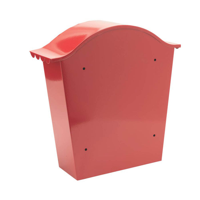 Post Box Red Lockable 2 Keys Weather Resistant Nameplate Outdoor Letterbox - Image 4