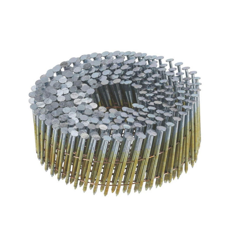 DEWALT Galvanised Ring Shank Coil Nails 2.1mm x 50mm 2100 Pack - Image 1