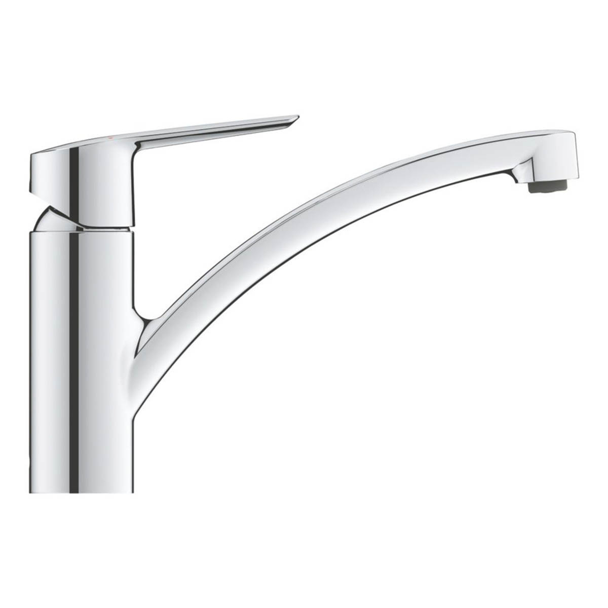Grohe Kitchen Tap Mono Mixer Chrome Single Lever Swivel Spout Modern Faucet - Image 3