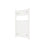 Flomasta Towel Rail Radiator White Bathroom Warmer Lightweight Compact 80x 50cm - Image 1
