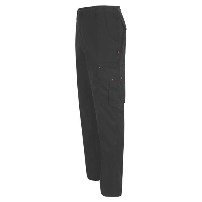 Herock Work Trousers Mens Regular Fit Black Multi Pockets Cargo  32" W 32/34"L - Image 5