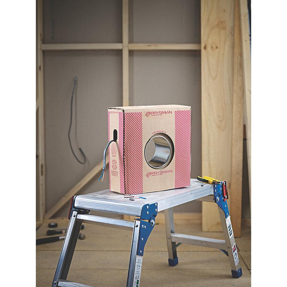 Prysmian Cable Twin And Earth Drum 6242Y 2.5mm² 100m Grey Solid Core Wire - Image 4