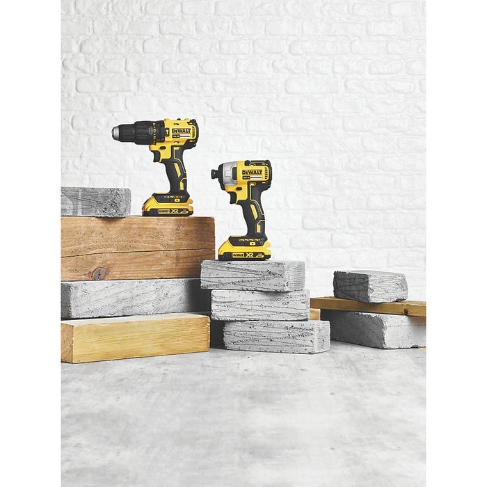 DeWalt Cordless Twin Set Combi Drill Impact Driver DCK2060D2T-SFGB 18V 2.0Ah - Image 3