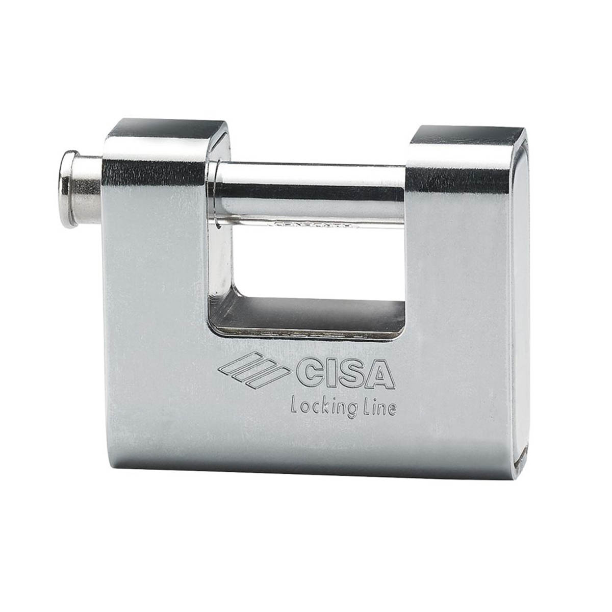 Cisa Padlock Keyed Brass Weatherproof Indoor Outdoor High Security 66mm - Image 2