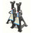 Hilka Pro-Craft 3 Tonne Ratchet Axle Stands - Image 1