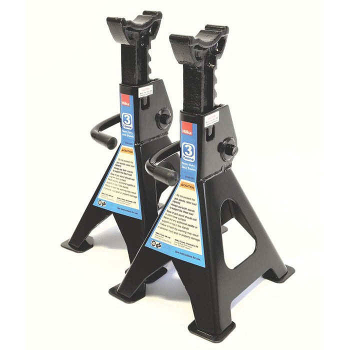 Hilka Pro-Craft 3 Tonne Ratchet Axle Stands - Image 2