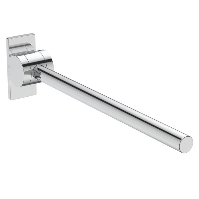 Ideal Standard Support Rail Hinged Stainless Steel Chrome 800mm x 201mm x 45mm - Image 1