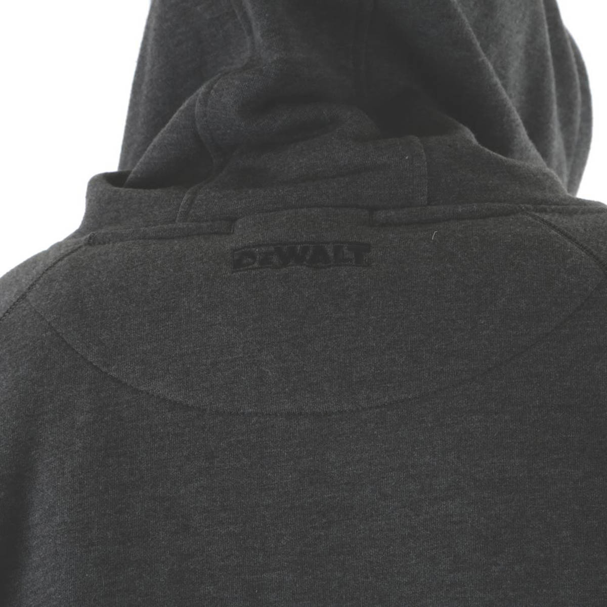DeWalt Work Hoodie Mens Grey Breathable Kangaroo Pocket Large 42-44" Chest - Image 6