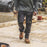 DeWalt Work Trouser Mens Twisted Leg Grey Black Breathable Pocket 38"W 31"L - Image 5