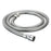 Shower Hose Chrome Flexible Stainless Steel Long Bathroom Pipe 11mm (L) 1.75m - Image 1