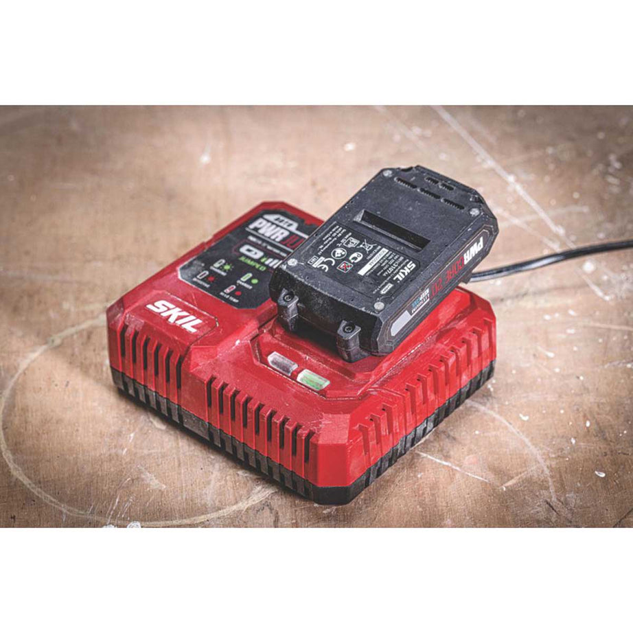 Skil Rapid Battery Charger CR1U3123AA Fast 20V Li-Ion PWRCORE 20 Lightweight - Image 3
