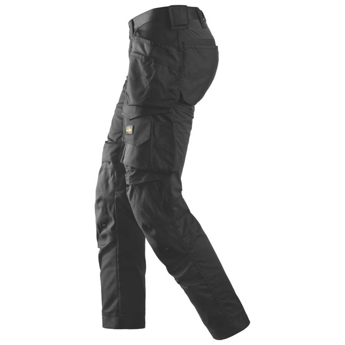 Snickers Work Trousers Mens Slim Fit Stretch Black Cargo Multi Pocket 31W 32L - Image 3