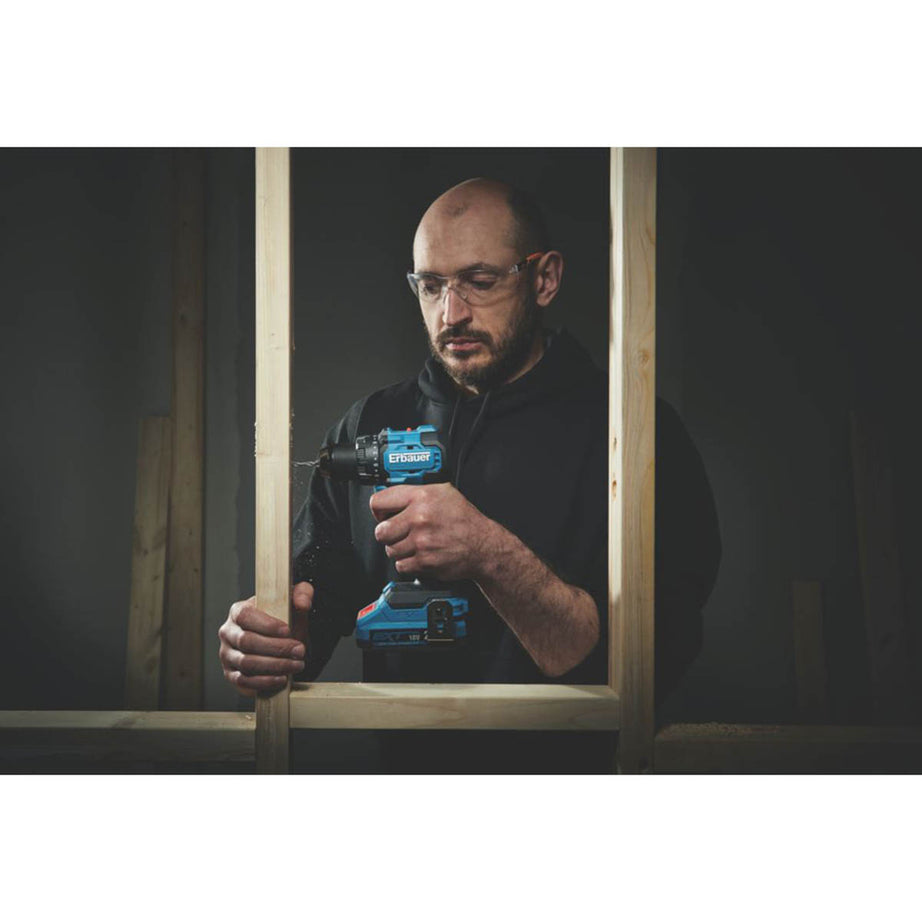 Erbauer Drill Driver ERI1096DDH Cordless LED Light 18V 1 x 2.0Ah Li-Ion EXT - Image 5