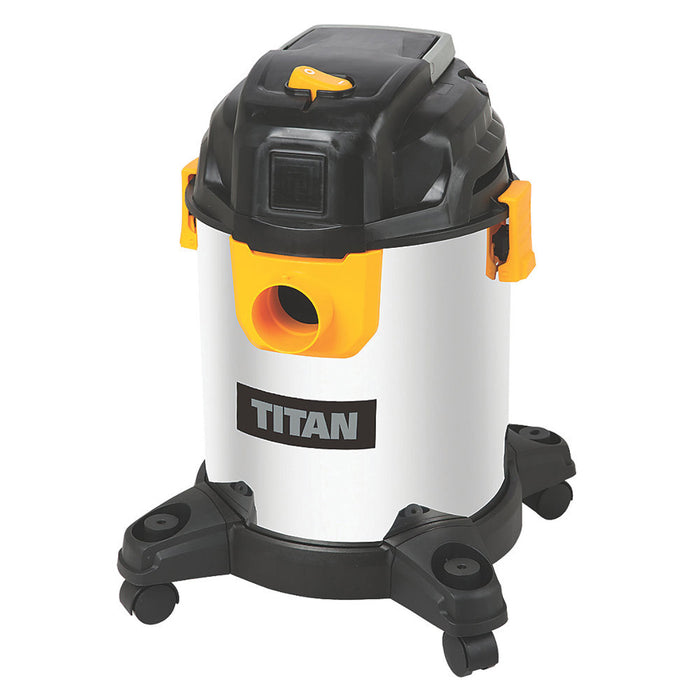 Titan Wet & Dry Vacuum Cleaner Blower Lightweight Powerful Cylinder 1400W 20LTR - Image 2