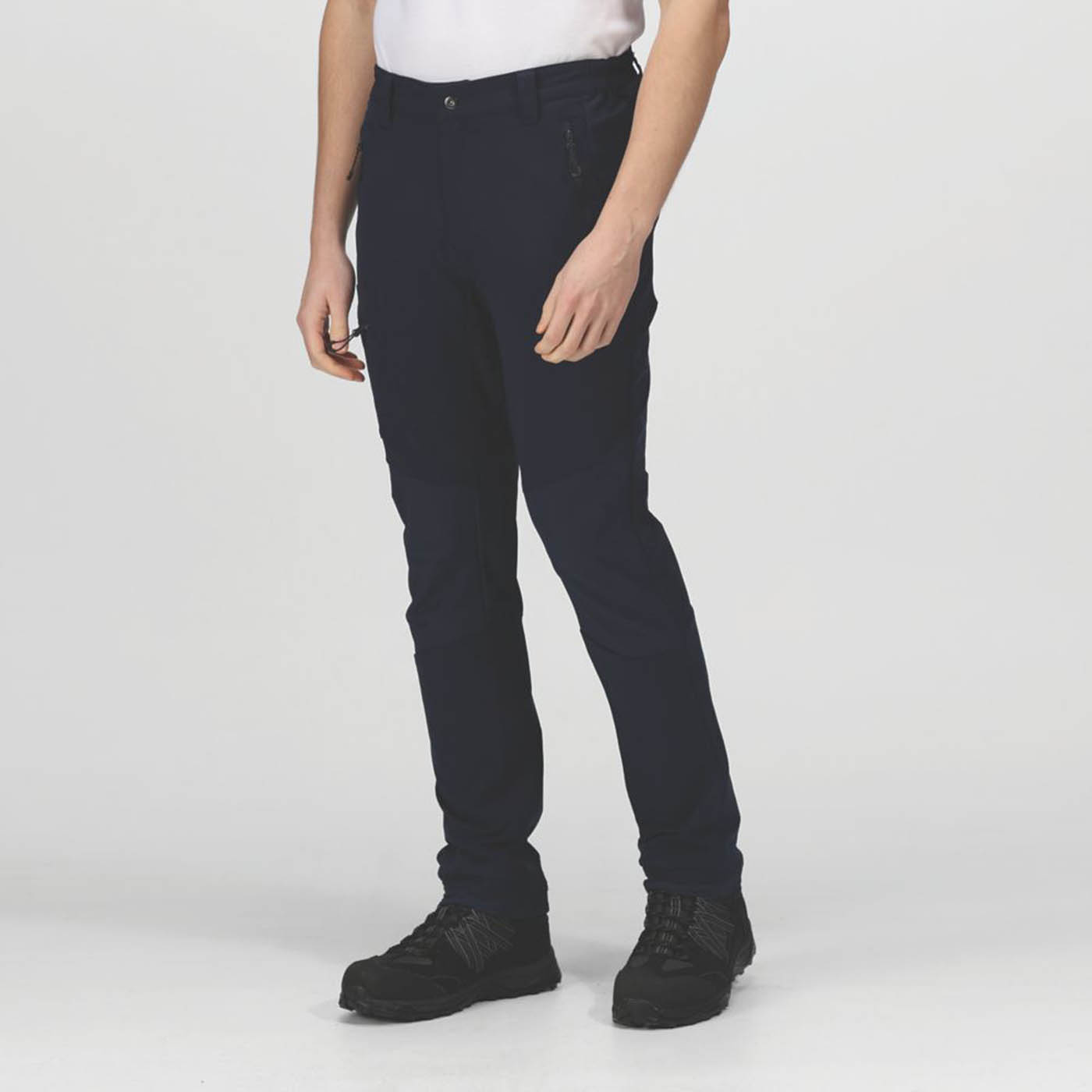 Regatta Mens Work Trousers Prolite Stretch Navy Classic Fit 32" W 29" L - Image 3