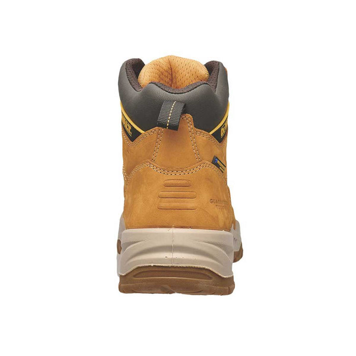 DeWalt Safety Boots Mens Standard Fit Wheat Leather Waterproof Steel Toe Size 8 - Image 4